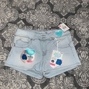 Light blue shorts